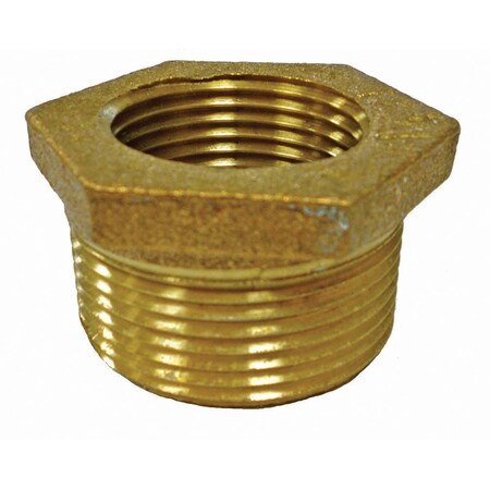 1-1/2 In. X 1-1/4 In. Bronze Hex Bushing, Lead Free